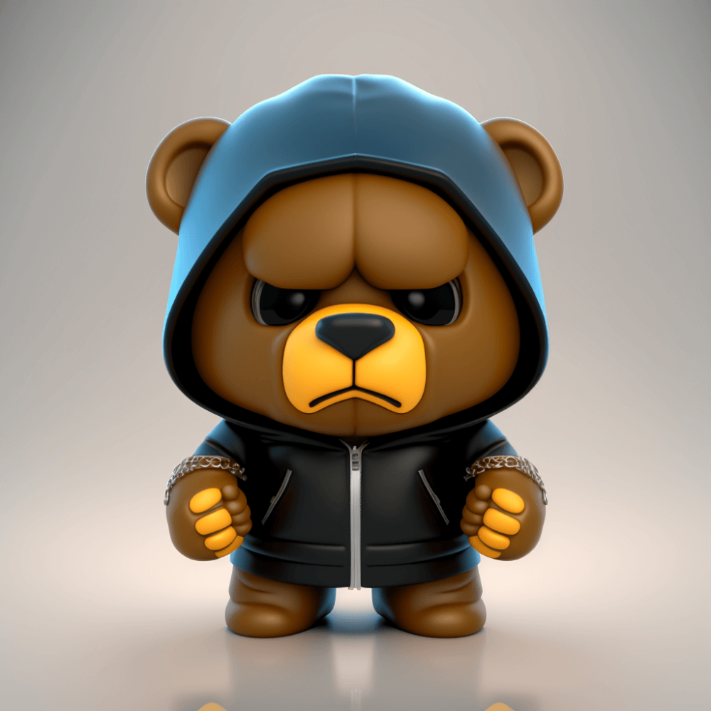 3D BEAR 02