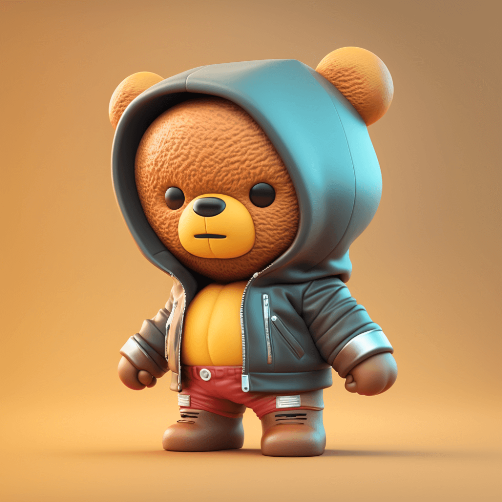 3D BEAR 03