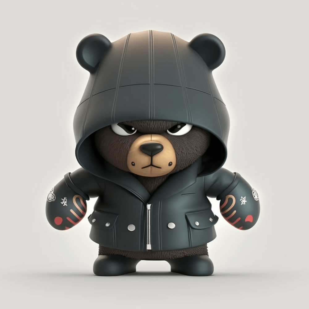 3D BEAR 04