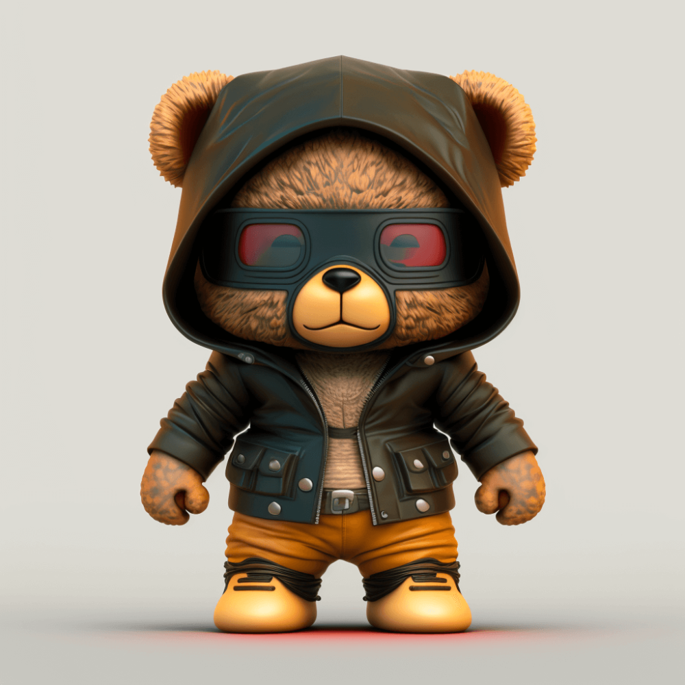 3D BEAR 07