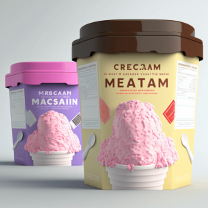 Packaging of ice cream 03
