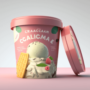 Packaging of ice cream 04