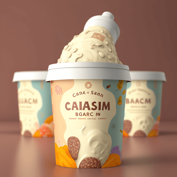 Packaging of ice cream 05