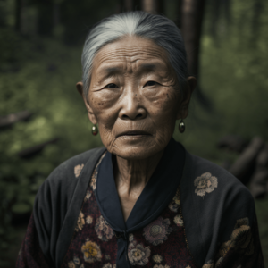 Chinese village woman 08