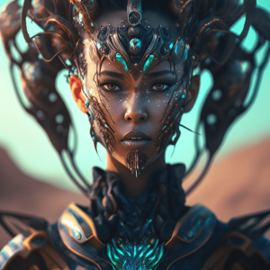 beautiful female alien 01