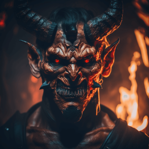 portrait of an demon cosplay 04