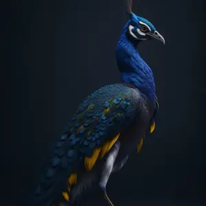 body colorfull Peacock 04