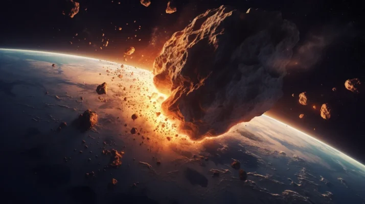 deep impact of asteroid on planet 01