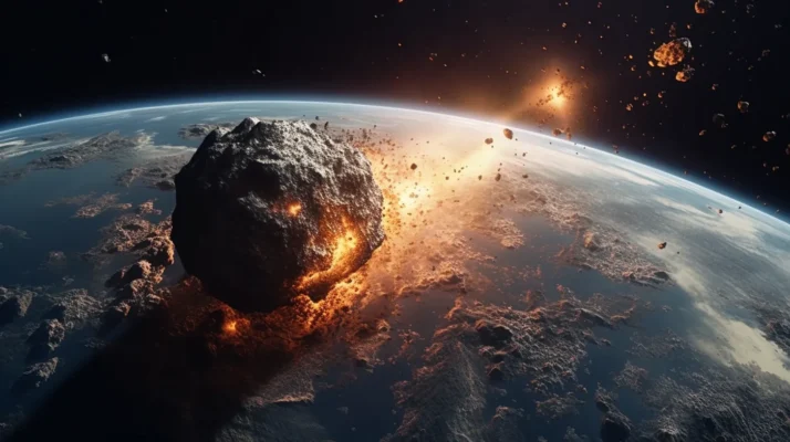 deep impact of asteroid on planet 07