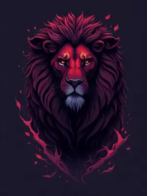 illustration Nemean Lion 10