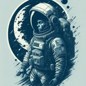 Astronaut on the Moon 09