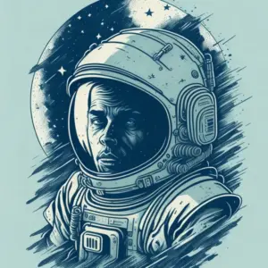 Astronaut on the Moon 10
