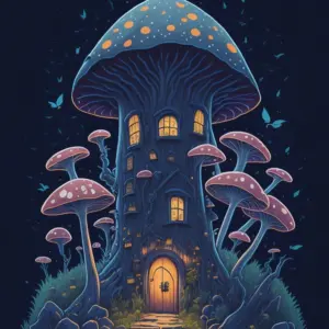 Big Mushroom House Fairy 04