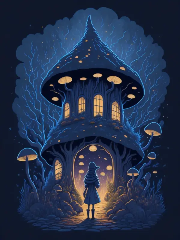 Big Mushroom House Fairy 08