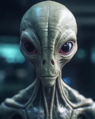 portrait of an alien 03