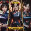 Chinese Cheongsam Portrait Collection
