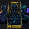 Neon Soldier Collection