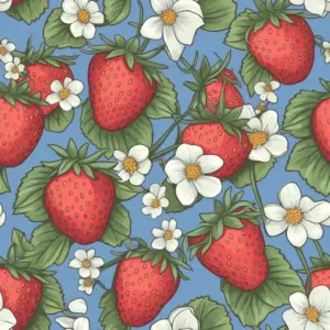 Strawberry pattern 02