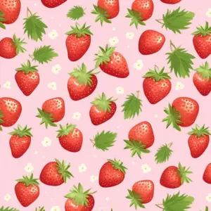 Strawberry pattern 03