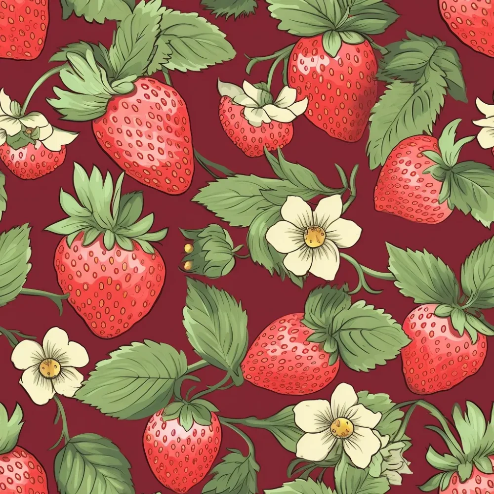 Strawberry pattern 04