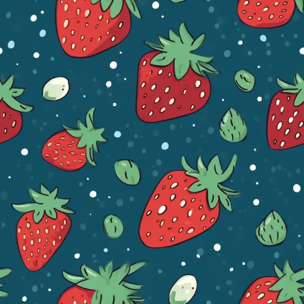 Strawberry pattern 06