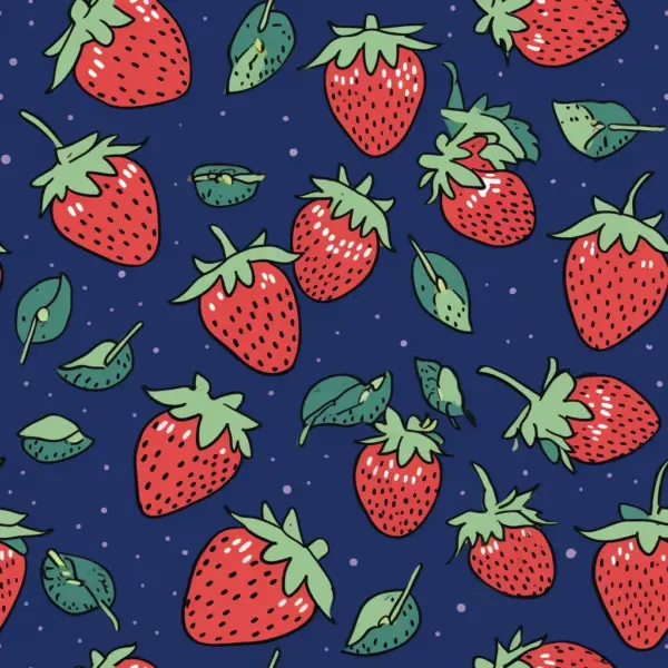 Strawberry pattern 07