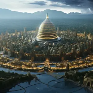 vision of the mythical city of Atlantis 05