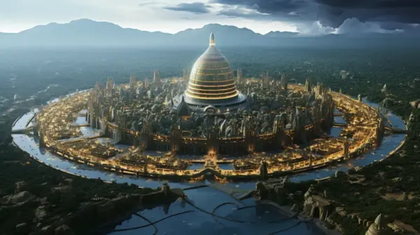 vision of the mythical city of Atlantis 05