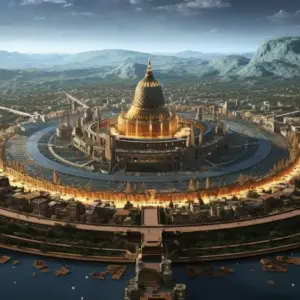 vision of the mythical city of Atlantis 06