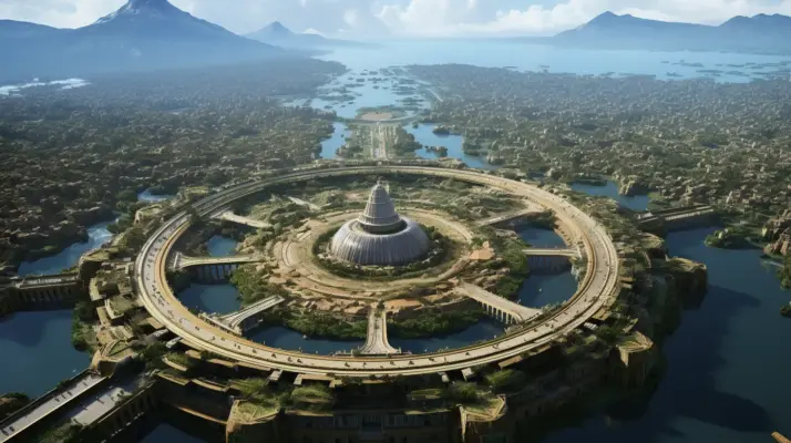 vision of the mythical city of Atlantis 08