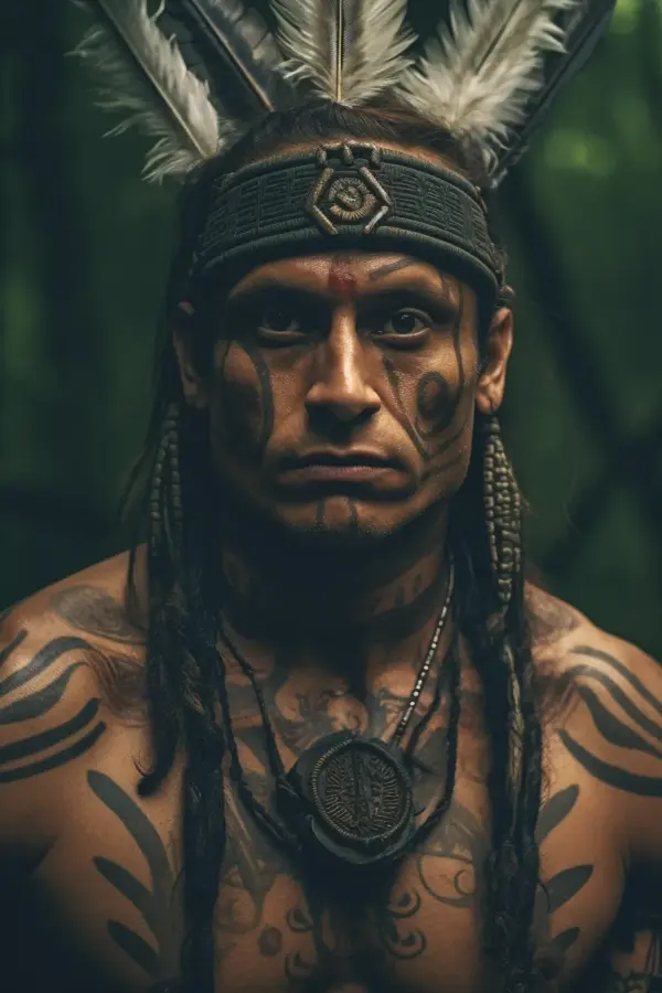 Indian warrior Cherokee 03