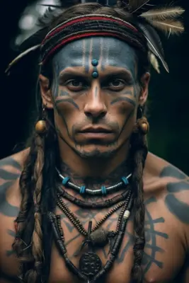 Indian warrior Cherokee 05