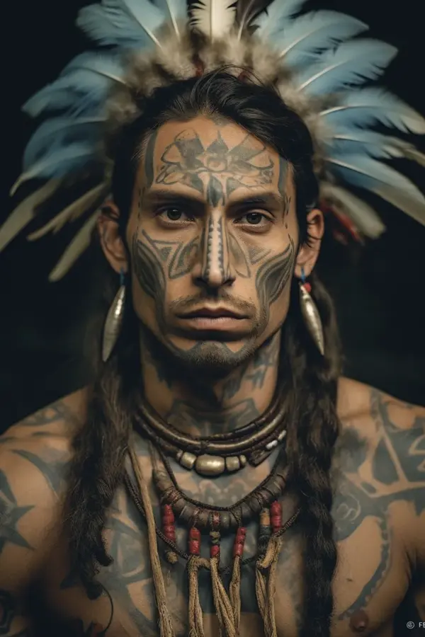 Indian warrior Cherokee 06