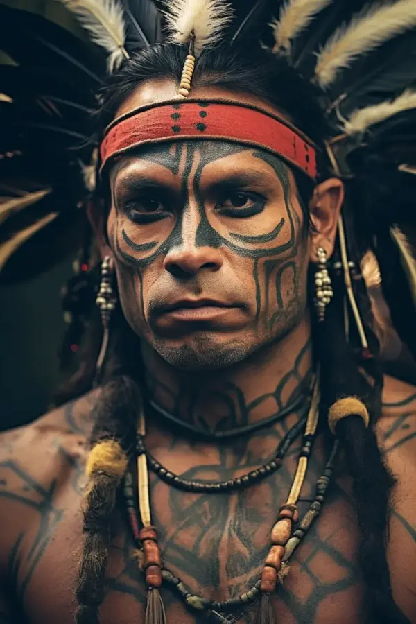 Indian warrior Cherokee 07