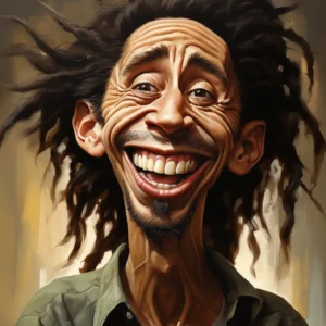 caricature Bob Marley 11