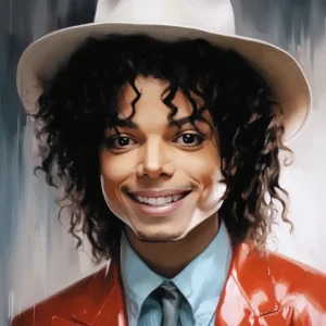 caricature Michael Jackson 04