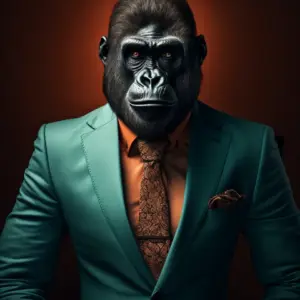 portrait of a Gorilla suit outfit 14