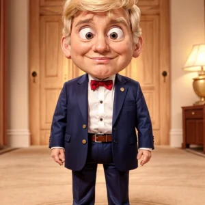 3D Animation Style trump 05