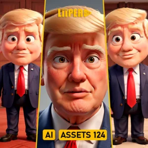 Donald Trump 3D Avatar Collection