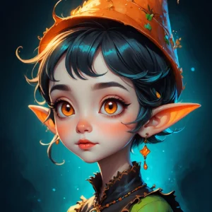 cute orange Elf 02