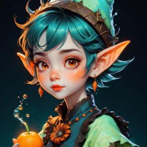 cute orange Elf 03
