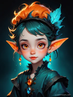 cute orange Elf 05