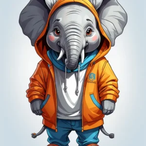 cartoon Elephant 07