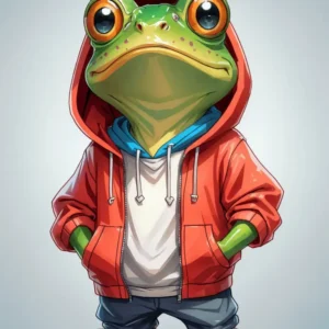 cartoon Frog 16