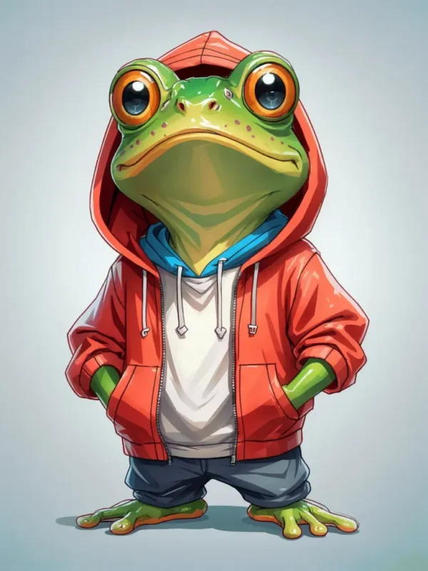 cartoon Frog 16