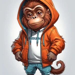 cartoon Orangutan 32