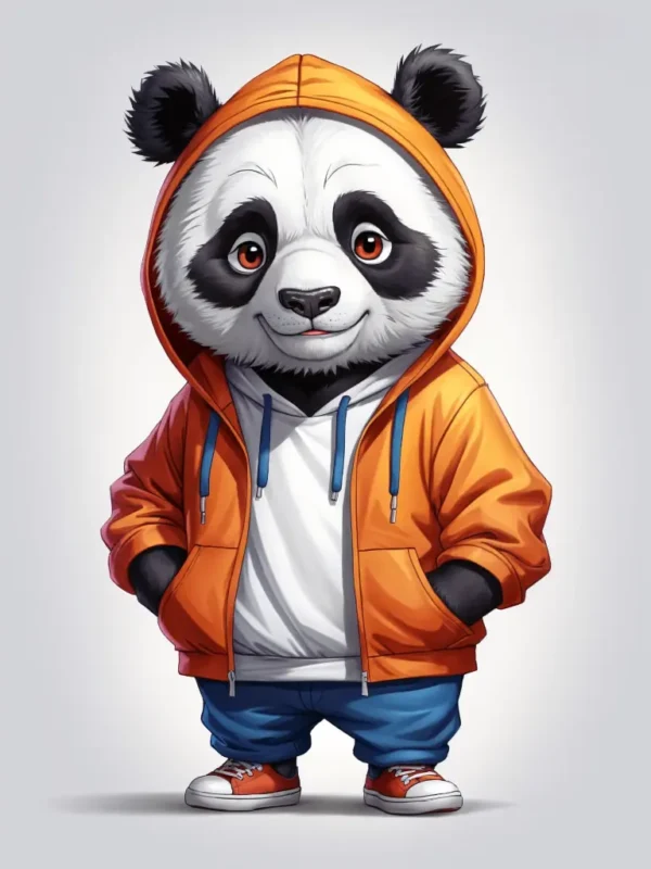 cartoon Panda 10