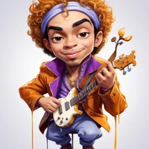 cartoon of Prince 09