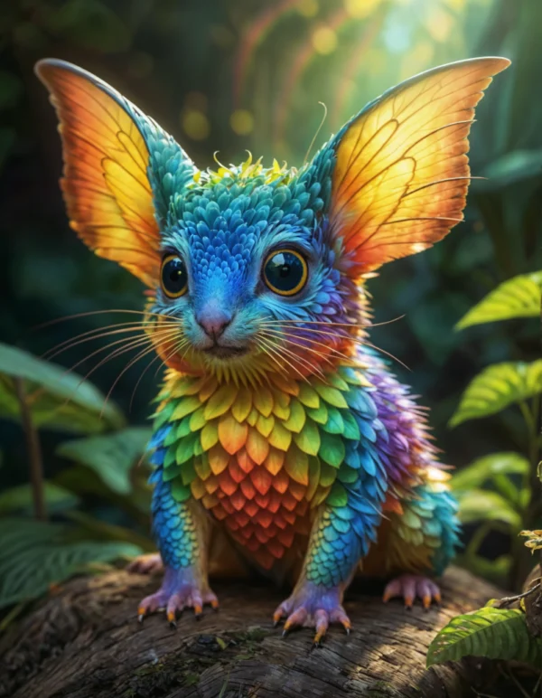 colorful fantasy creature 12