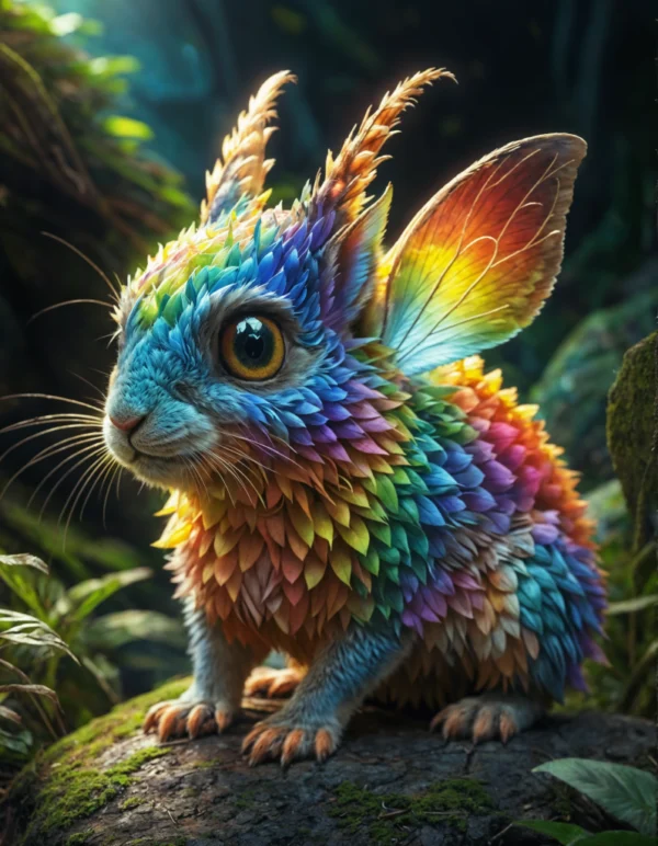 colorful fantasy creature 14